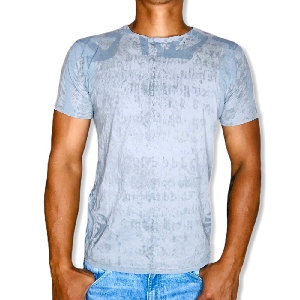 J. Steger Short Sleeve Destructed T-Shirt - Picture 2 of 16